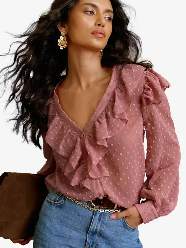 Lipsy Lipsy Bluza  staro roza