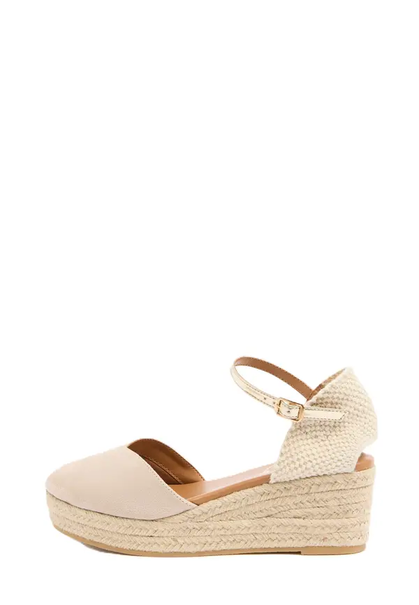 Lipsy Lipsy Espadrile  temno siva