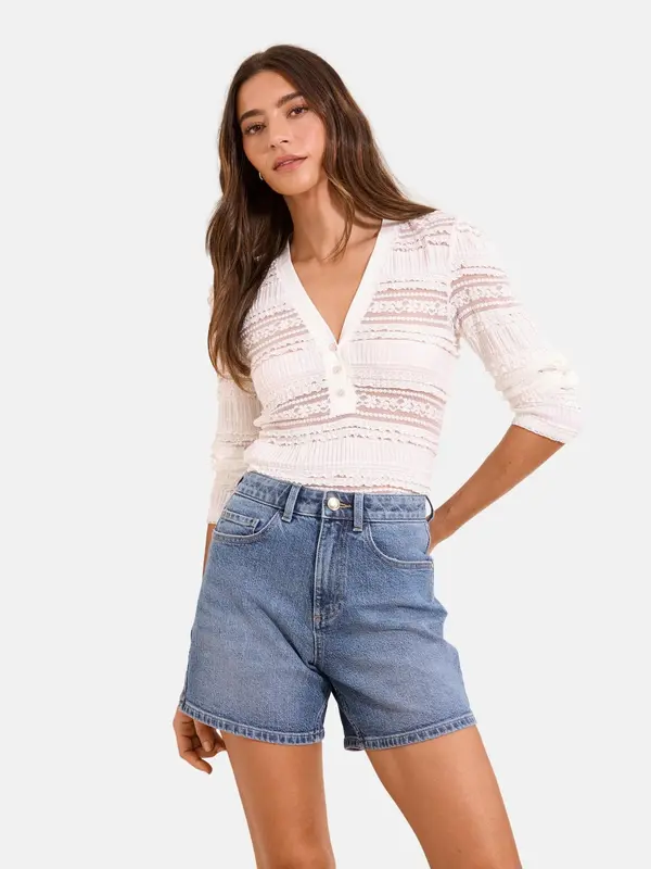 Lipsy Lipsy Kavbojke 'Classic'  moder denim