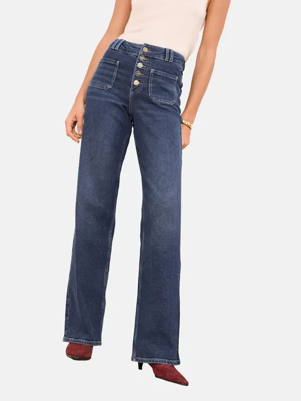 Lipsy Lipsy Kavbojke  moder denim