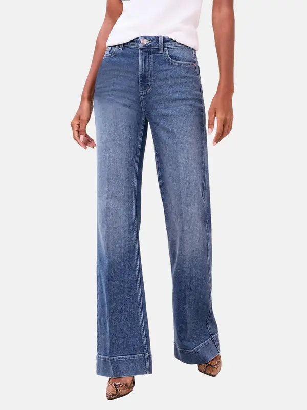 Lipsy Lipsy Kavbojke  moder denim