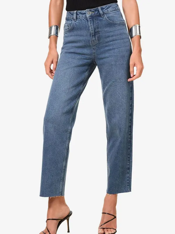 Lipsy Lipsy Kavbojke  moder denim