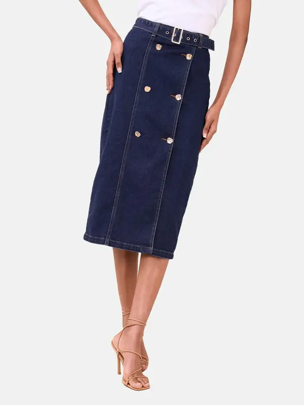 Lipsy Lipsy Krilo  moder denim