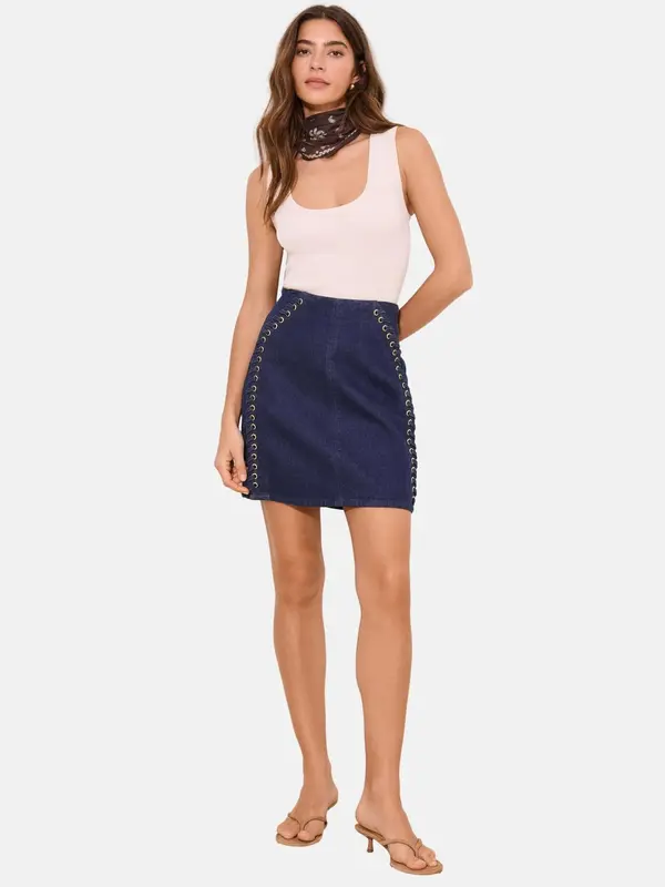 Lipsy Lipsy Krilo  moder denim