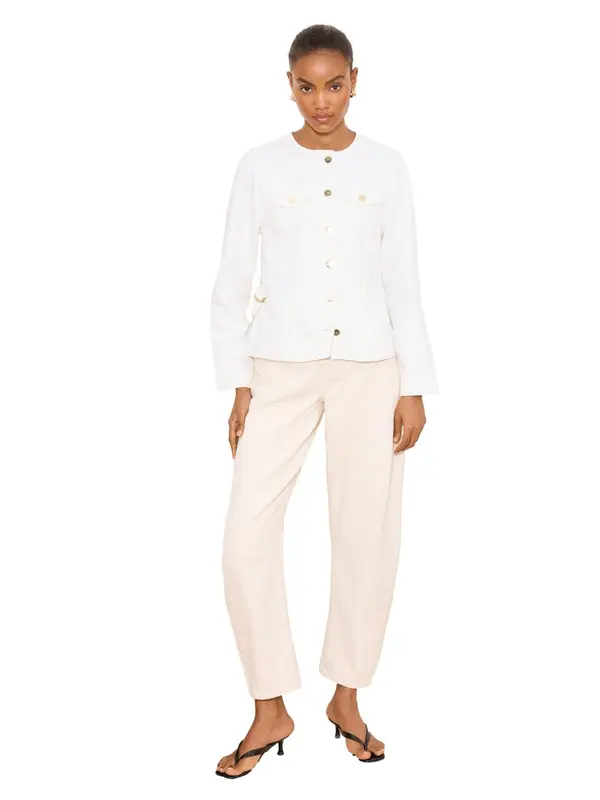Lipsy Lipsy Prehodna jakna  bel denim
