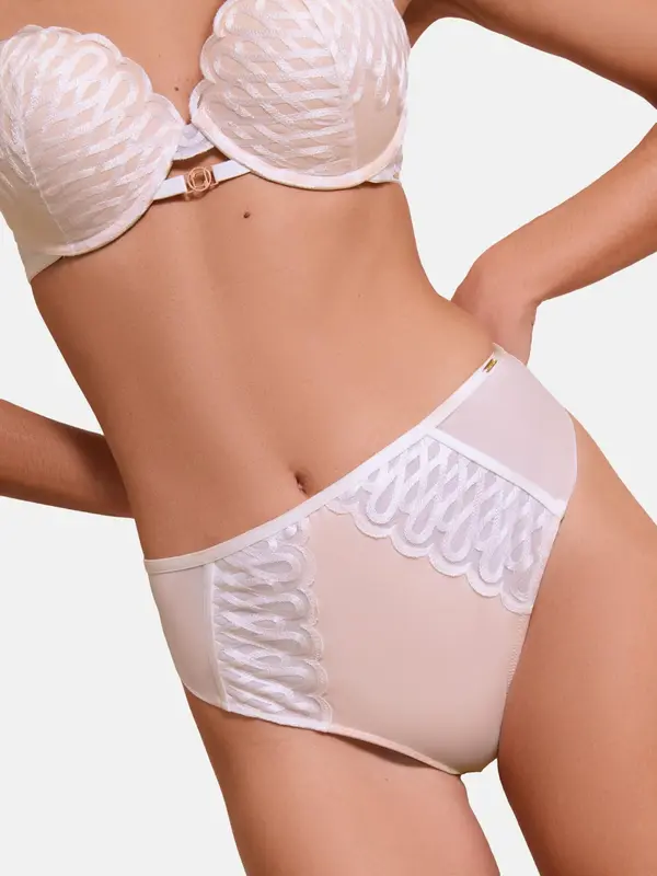 Lipsy Lipsy Spodnje hlačke  nude / bela
