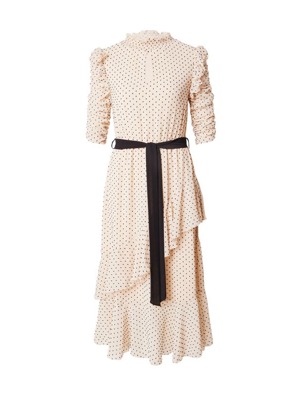 Little Mistress Little Mistress Obleka  kremna / črna