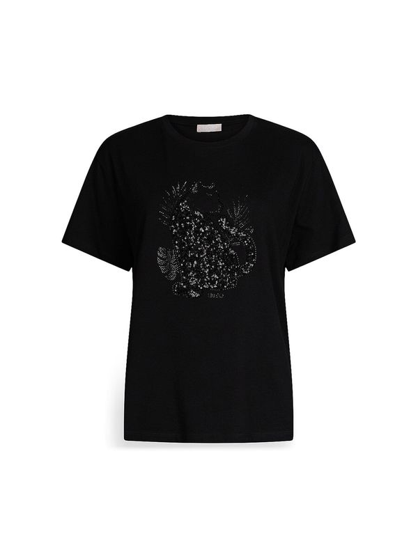 Liu Jo Liu Jo Majica  črna / srebrna