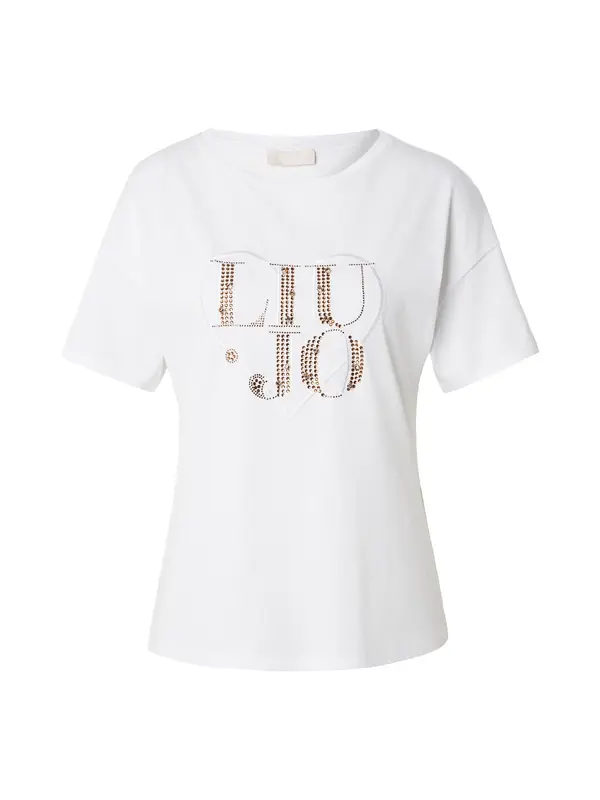 Liu Jo Liu Jo Majica 'ECS'  zlata / bela