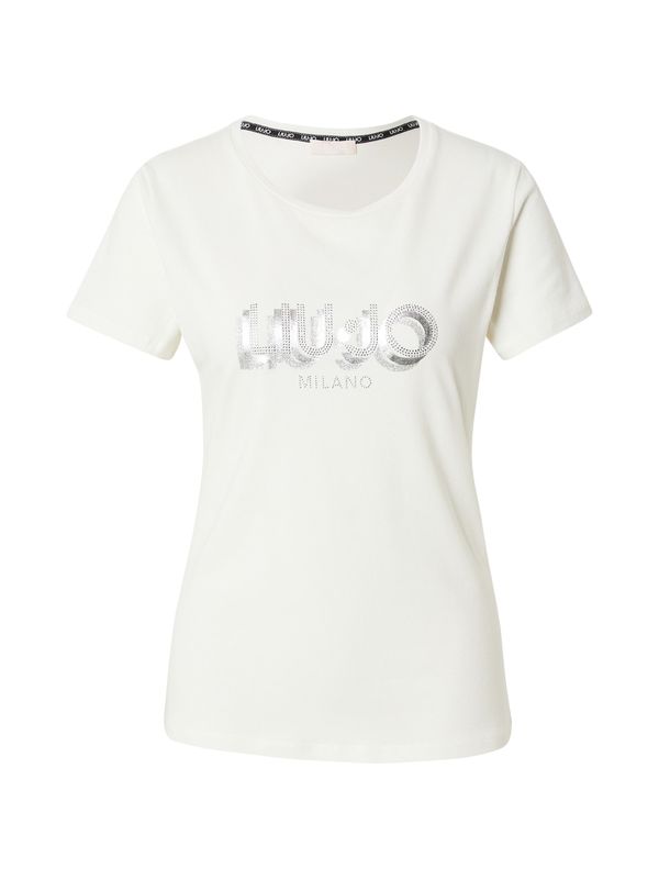 Liu Jo Liu Jo Majica  srebrna / bela