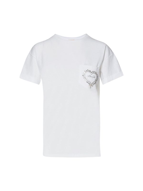 Liu Jo Liu Jo Majica  srebrna / bela