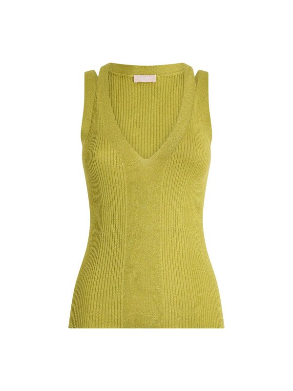 Liu Jo Liu Jo Top z naramnicami  zelena