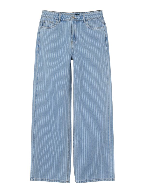 LMTD LMTD Kavbojke 'Pinizza'  moder denim / bela