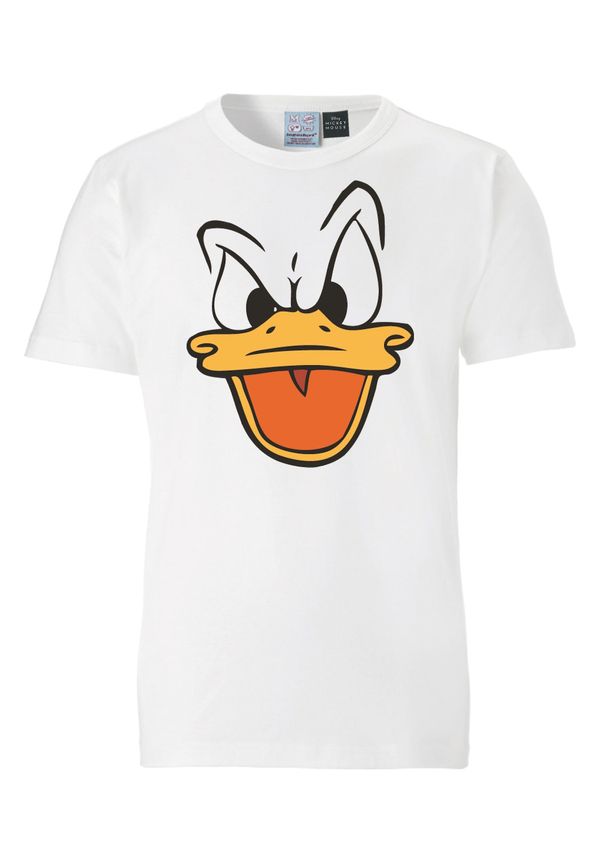 LOGOSHIRT LOGOSHIRT Majica 'Donald Duck'  bela