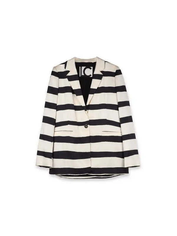 Lola Casademunt Lola Casademunt Blazer  črna / off-bela