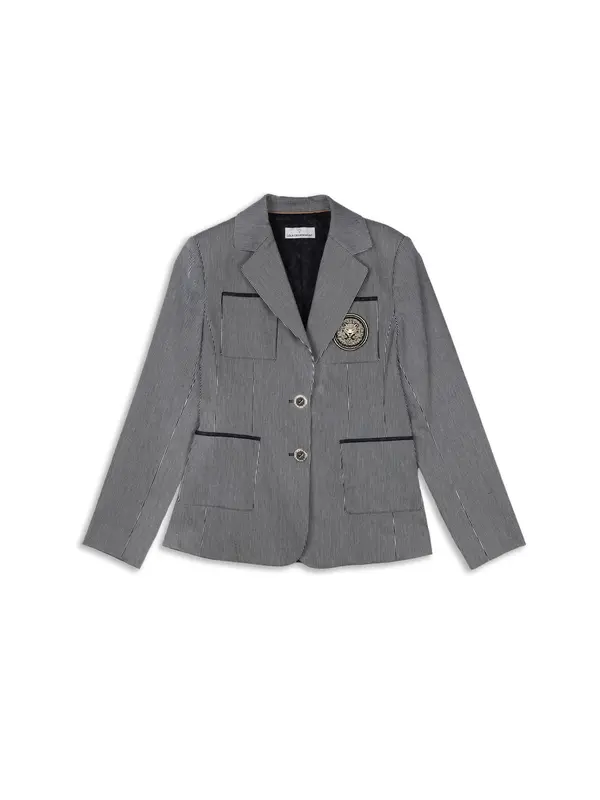 Lola Casademunt Lola Casademunt Blazer  siva / off-bela