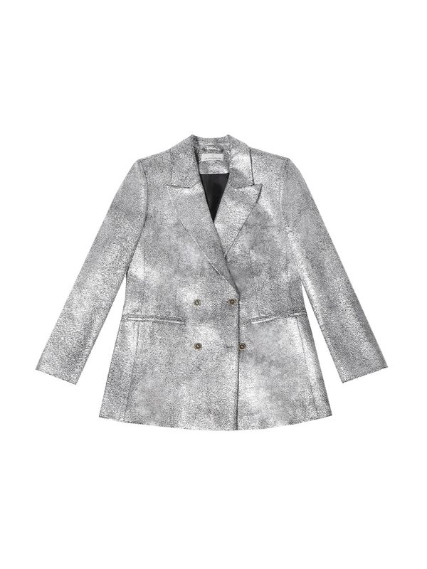 Lola Casademunt Lola Casademunt Blazer  srebrna