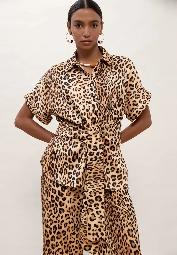 Lola Casademunt Lola Casademunt Bluza  karamel / kapučino / črna