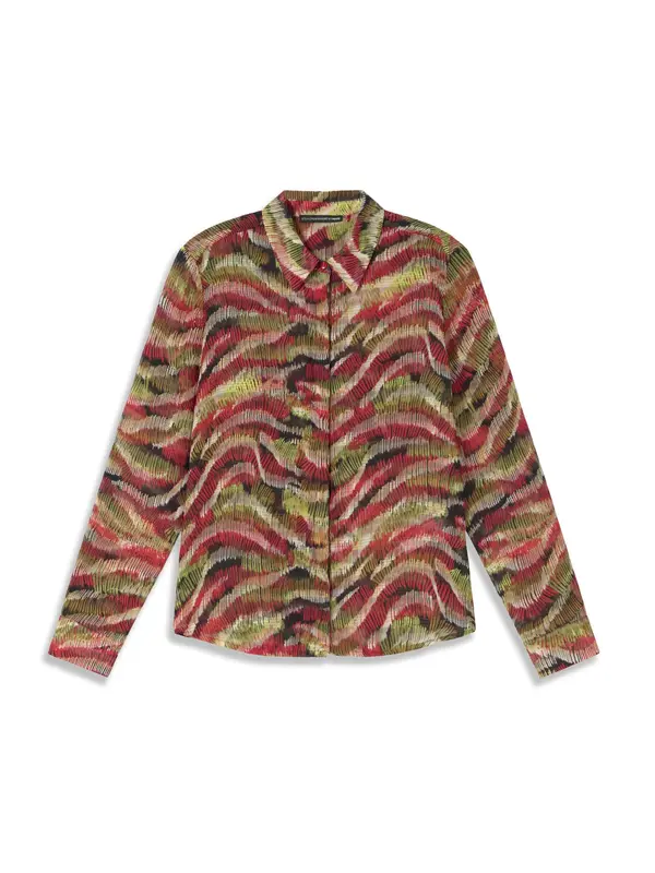 Lola Casademunt Lola Casademunt Bluza  limona / oliva / češnjevo rdeča / črna