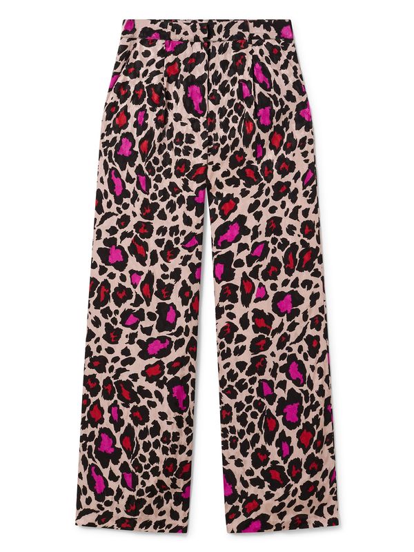 Lola Casademunt Lola Casademunt Hlače  bež / roza / rdeča / črna