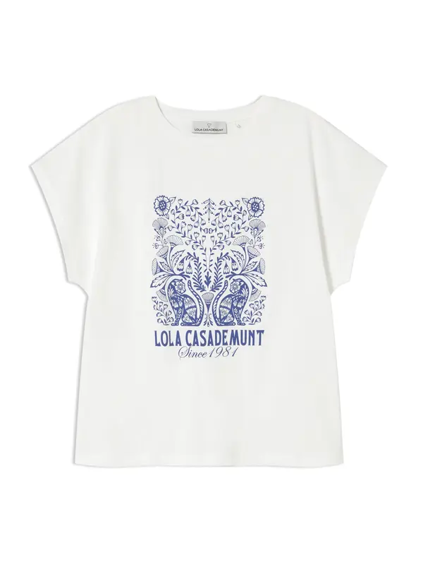 Lola Casademunt Lola Casademunt Majica  modra / bela