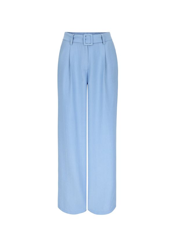 LolaLiza LolaLiza Hlače 'Wide trousers'  pastelno modra