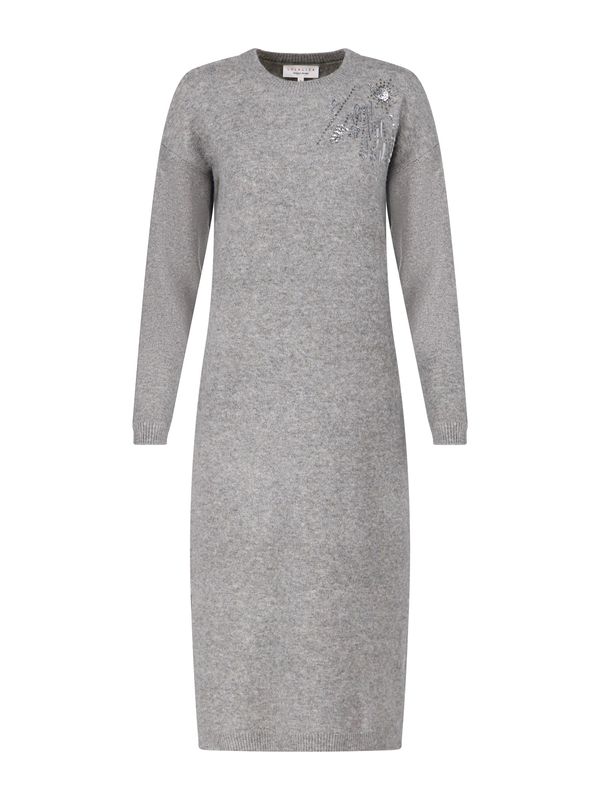 LolaLiza LolaLiza Pletena obleka  siva