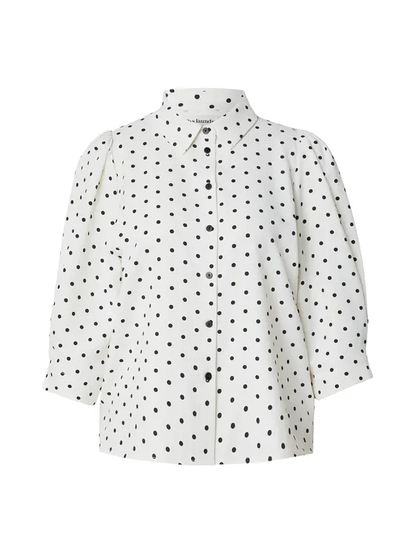 Lollys Laundry Lollys Laundry Bluza 'Bono'  črna / bela