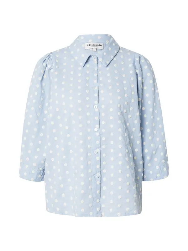 Lollys Laundry Lollys Laundry Bluza 'Bono'  svetlo modra / bela