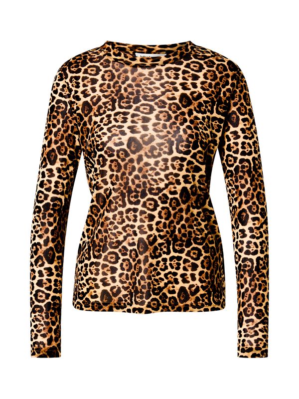 Lollys Laundry Lollys Laundry Majica 'Irie'  bež / rjava / črna