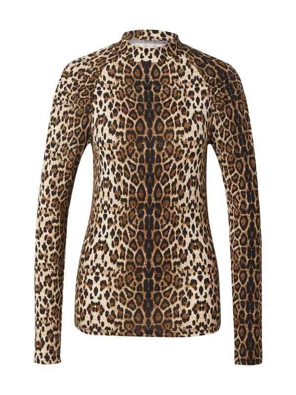 Lollys Laundry Lollys Laundry Majica  kremna / karamel / črna