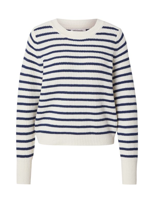 Lollys Laundry Lollys Laundry Pulover  temno modra / bela