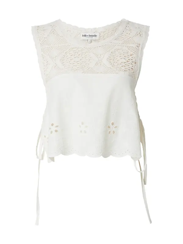 Lollys Laundry Lollys Laundry Top 'Portobello'  off-bela