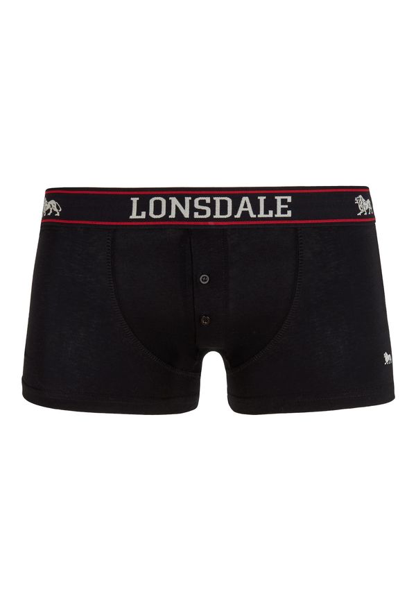 LONSDALE LONSDALE Boksarice 'Oakworth'  črna / bela