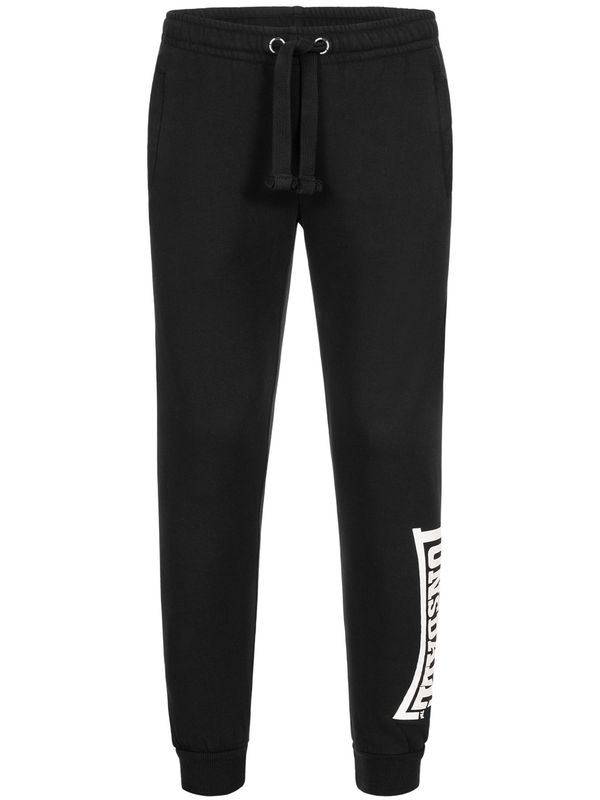 LONSDALE LONSDALE Hlače 'BICKENHILL'  črna / bela