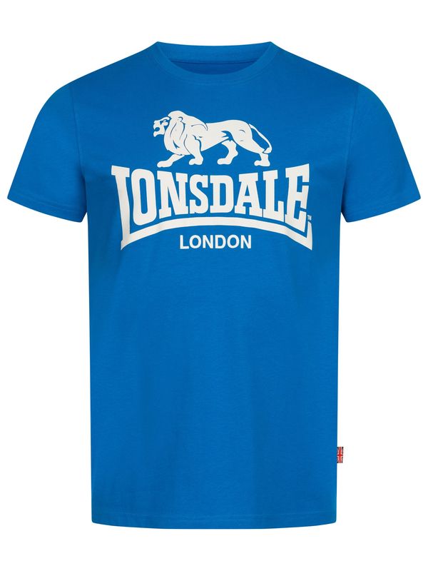 LONSDALE LONSDALE Majica  azur / bela