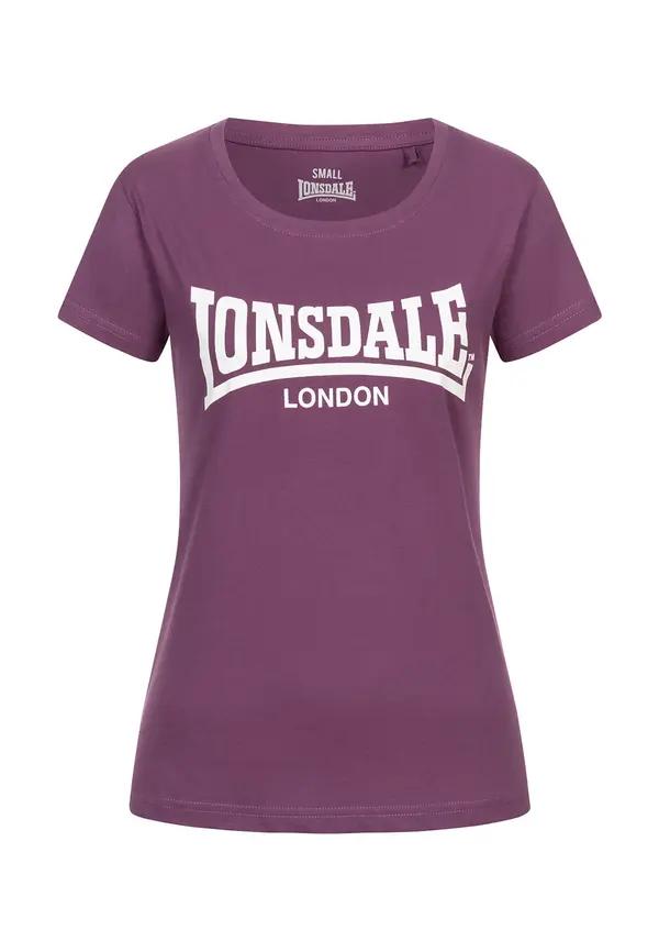 LONSDALE LONSDALE Majica 'Cartmel'  jajčevec / bela
