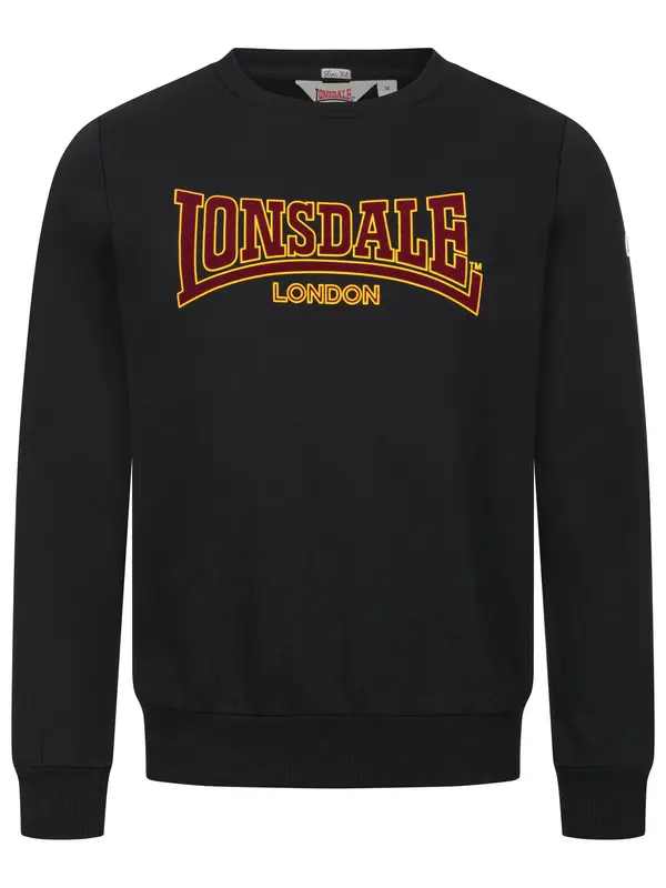 LONSDALE LONSDALE Majica 'Classic LL001'  oranžna / karminsko rdeča / črna