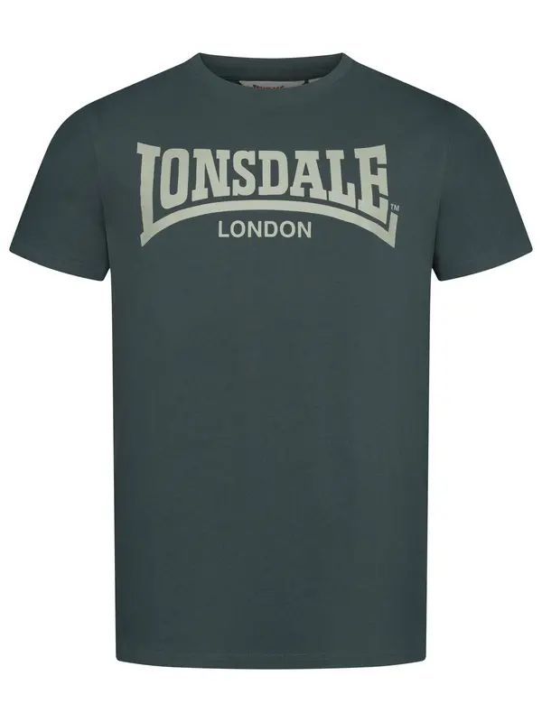 LONSDALE LONSDALE Majica 'Fulwood'  jelka / pastelno zelena