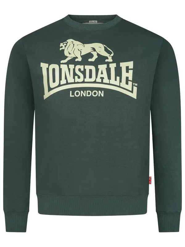 LONSDALE LONSDALE Majica 'Go Sport'  ecru / modra / jelka / rdeča