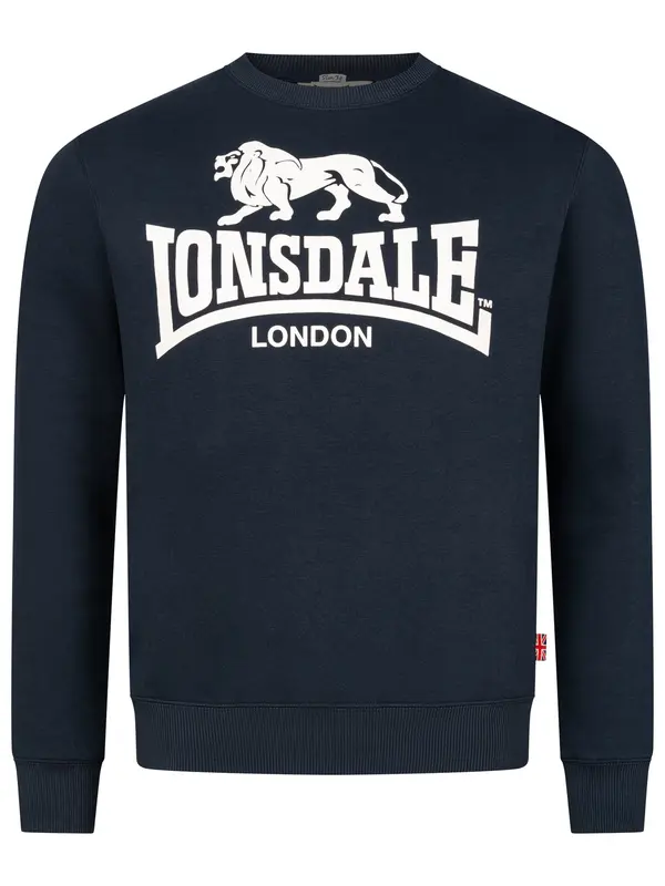 LONSDALE LONSDALE Majica 'Go Sport'  mornarska / bela