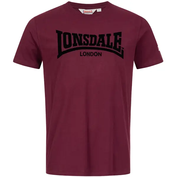 LONSDALE LONSDALE Majica 'London'  jajčevec / črna