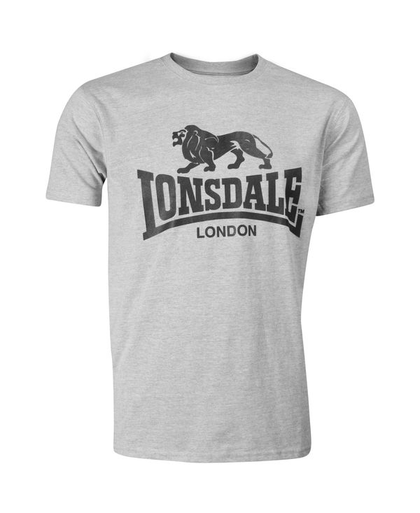 LONSDALE LONSDALE Majica  siva / črna