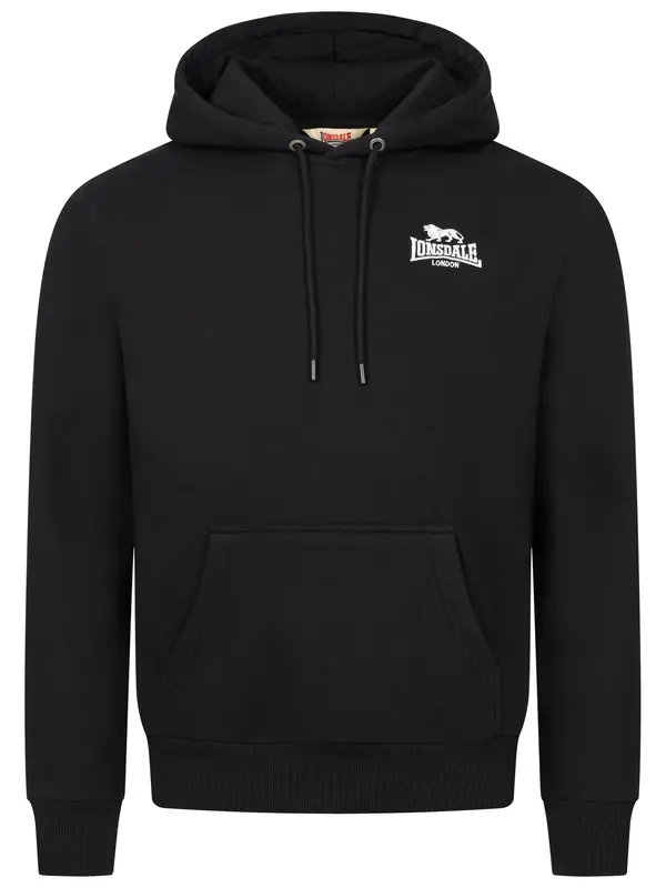 LONSDALE LONSDALE Majica 'Talmine'  črna / bela