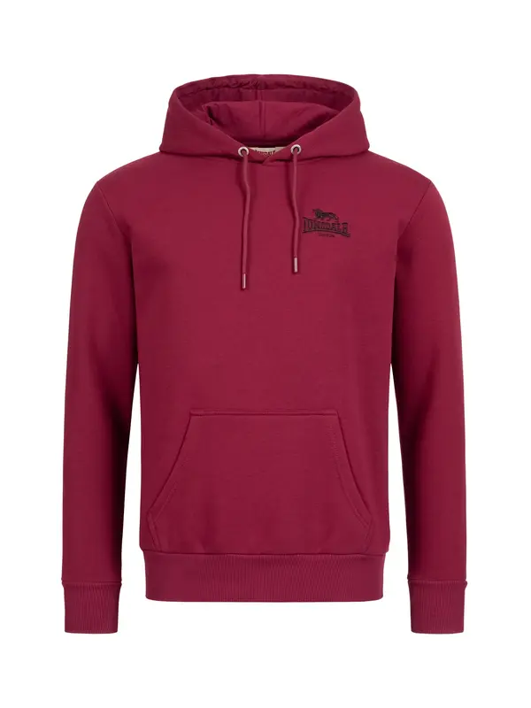LONSDALE LONSDALE Majica 'Talmine'  temno rdeča / črna
