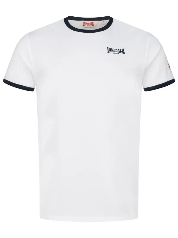 LONSDALE LONSDALE Majica 'Trelill'  temno modra / bela