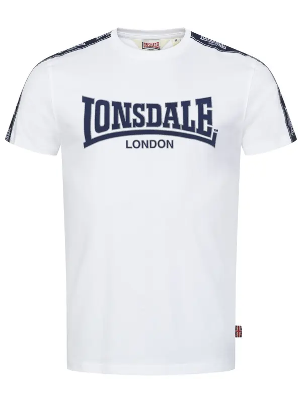 LONSDALE LONSDALE Majica 'Vementry'  marine / bela