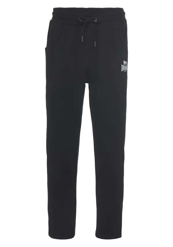 LONSDALE LONSDALE Outdoor hlače  črna / bela