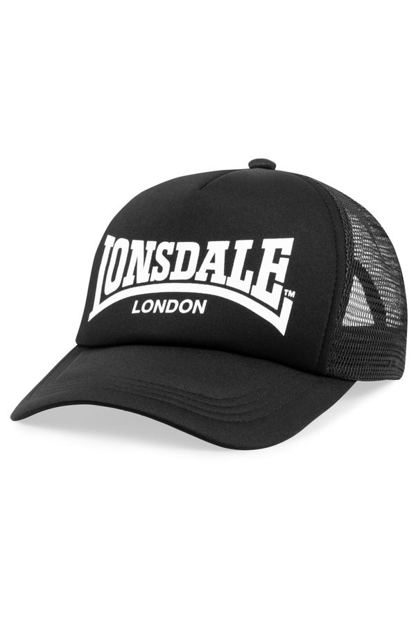 LONSDALE LONSDALE Športna kapa 'DONNINGTON'  črna / bela