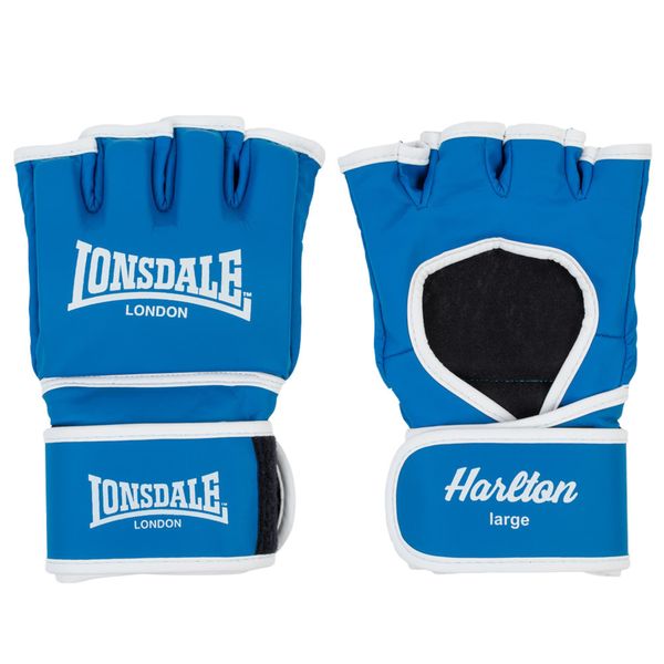 LONSDALE LONSDALE Športne rokavice 'HARLTON'  modra / bela